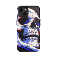 Anaglyph Skull iPhone Case