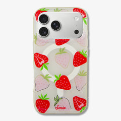 Wild Strawberries MagSafe® Compatible iPhone Case