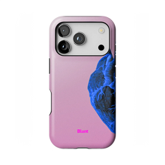 Anatomy Heart Blue iPhone Case