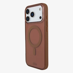 Glass Mocha MagSafe® Compatible iPhone Case