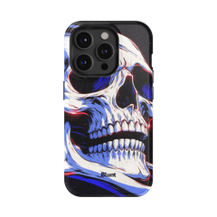 Anaglyph Skull iPhone Case