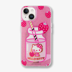 Hello Kitty® Strawberry Milk MagSafe® Compatible iPhone Case