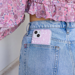 Pink Pearl Tort MagSafe® Compatible iPhone Case