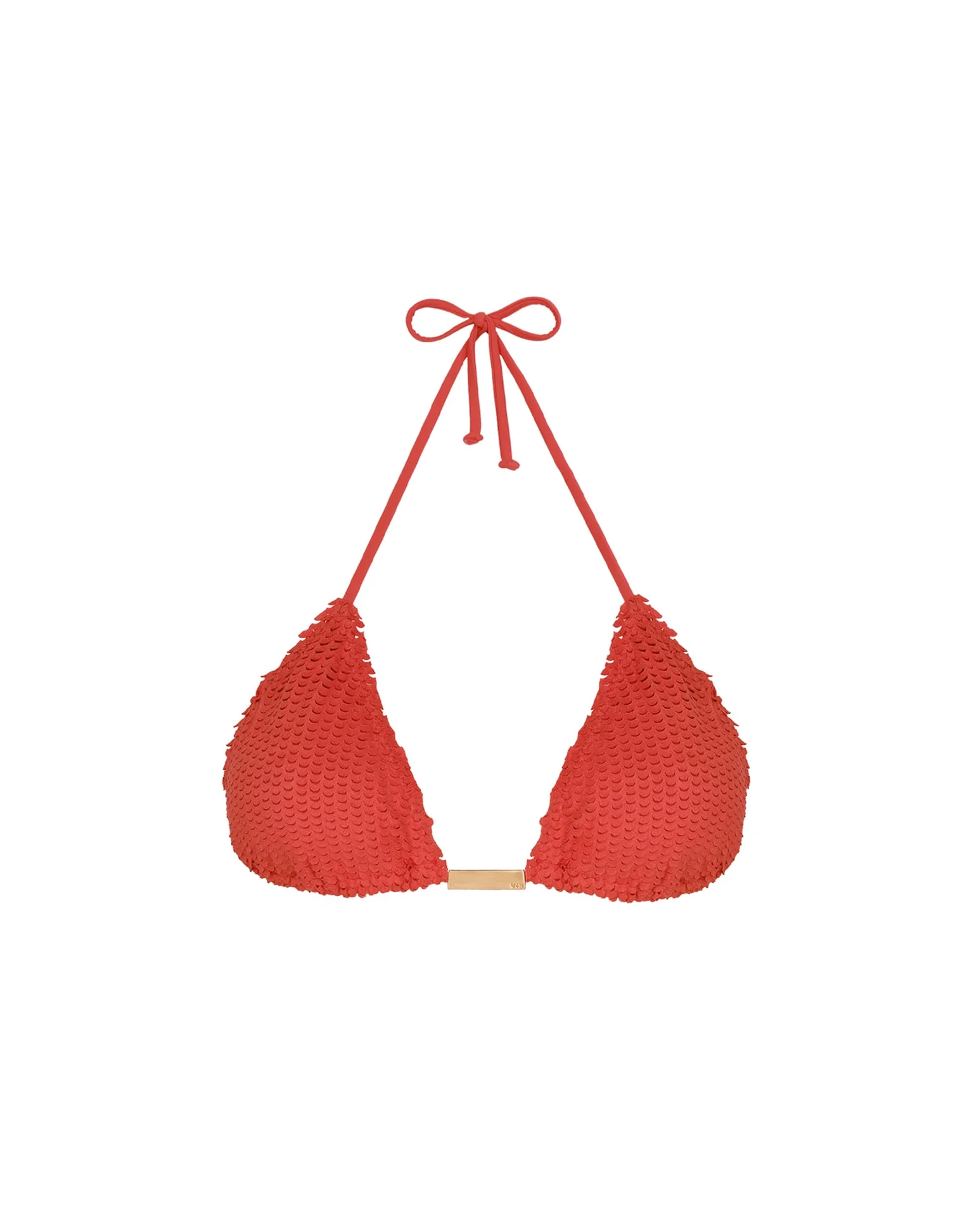 Scales Ripple Tri Top - Ruby