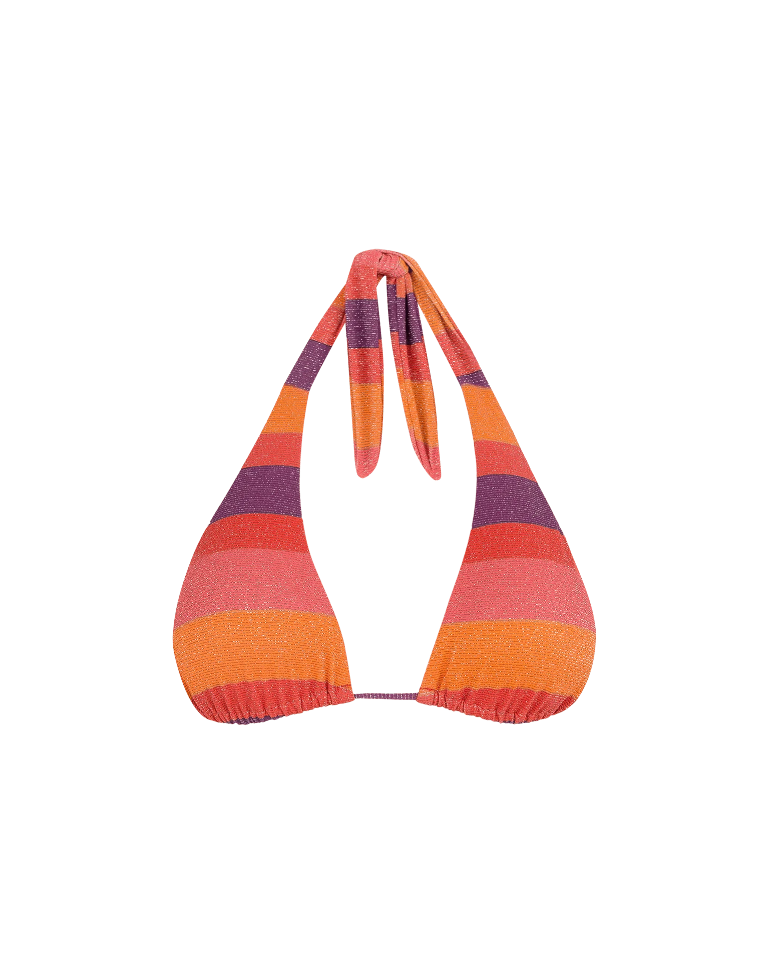 Lurex Joy Tri Top - Heatwave