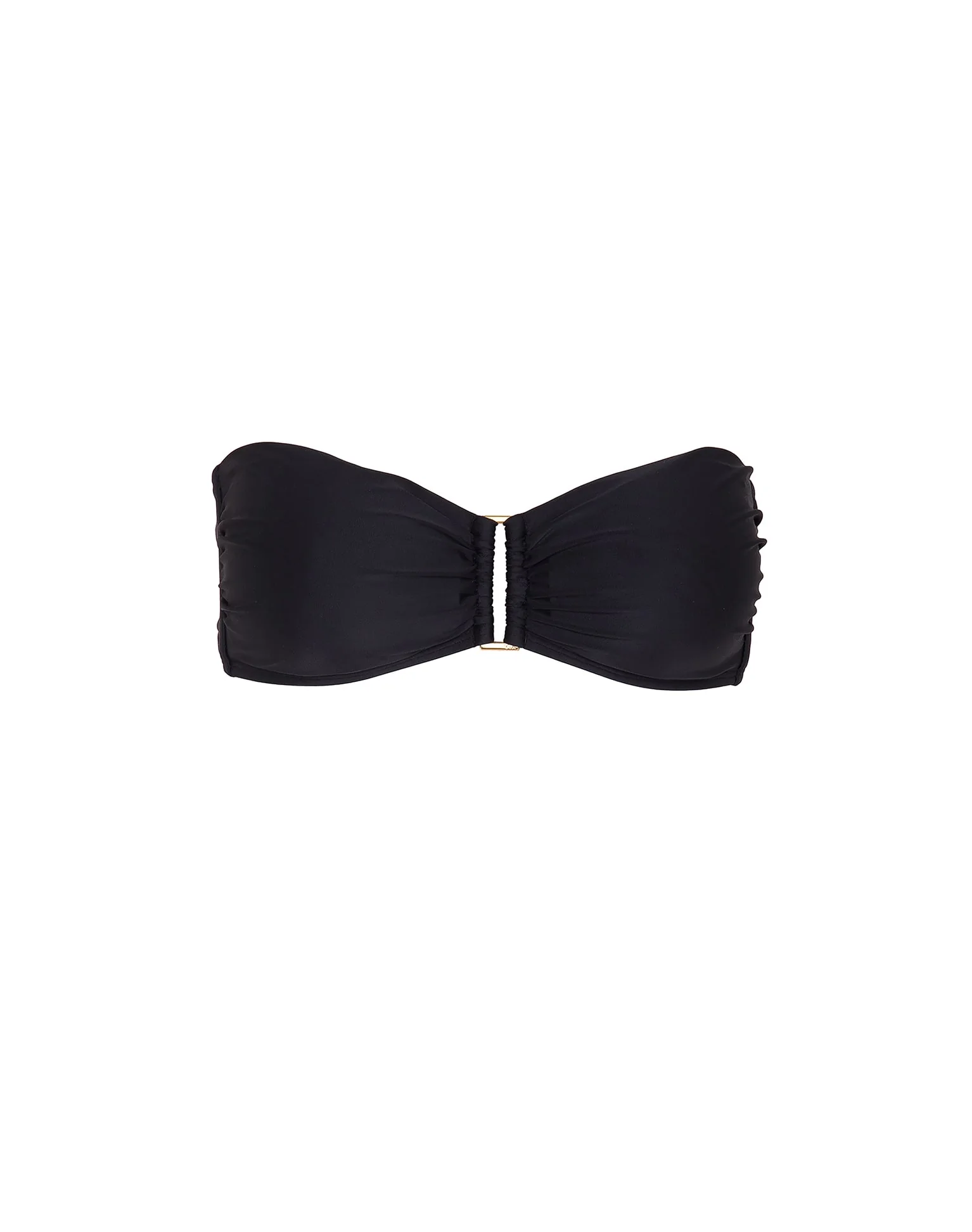 Square Bandeau Top - Black