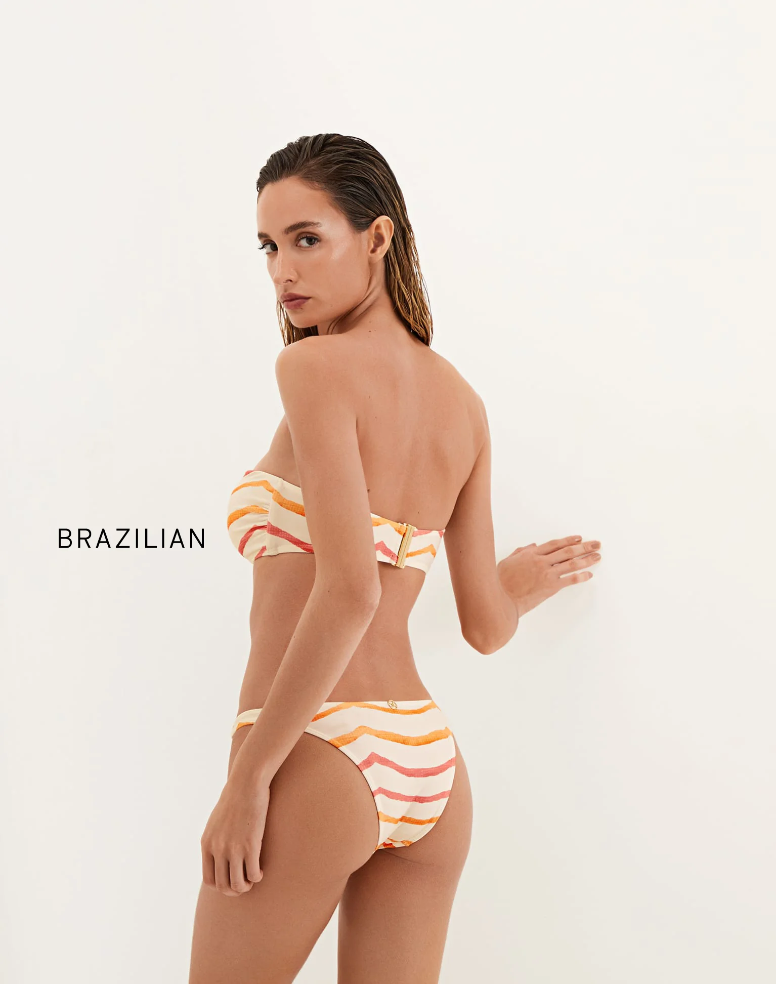 Joy Bandeau Top - Sandstone