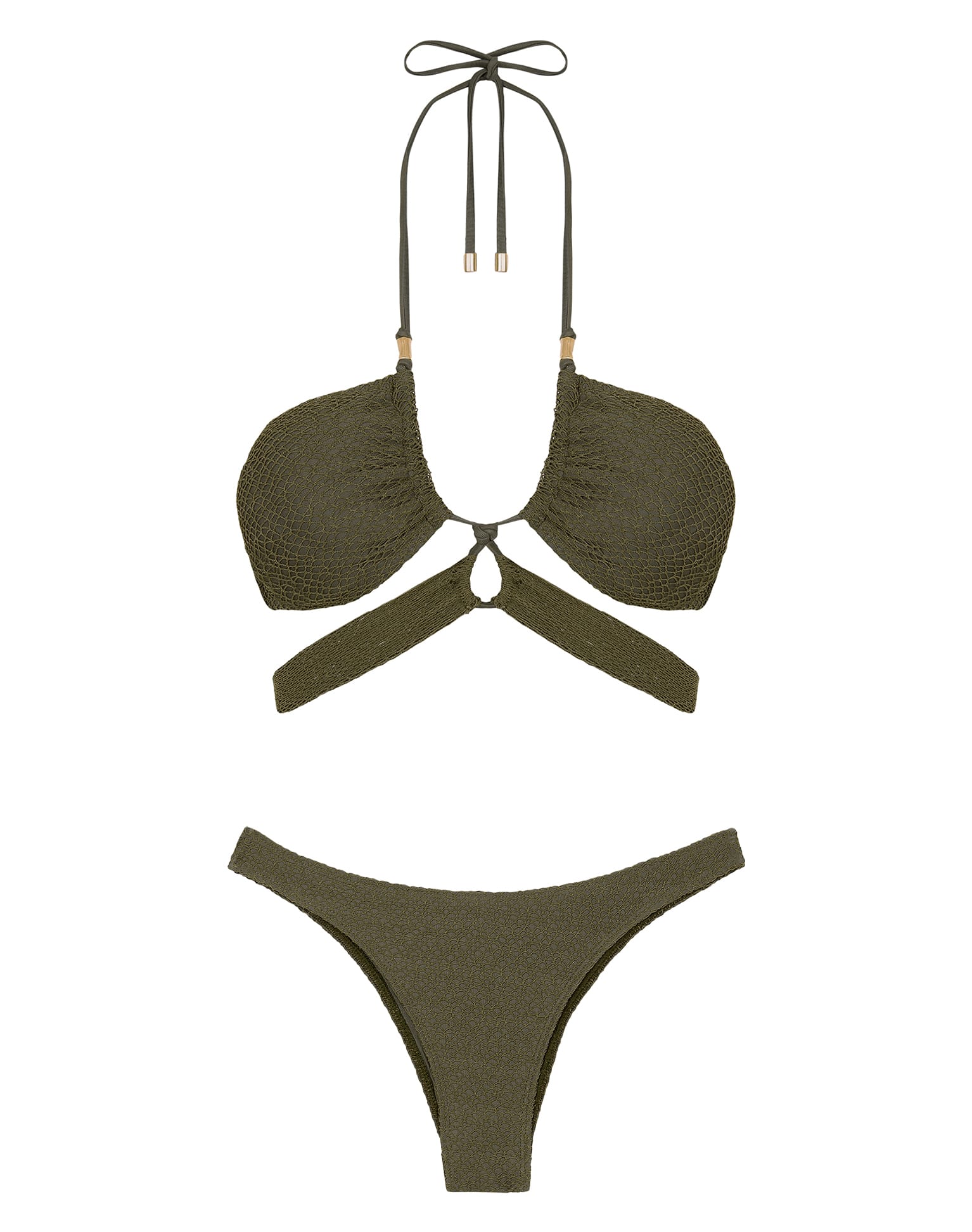 Mesh Ruth Gi Top (Exchange Only) - Evergreen