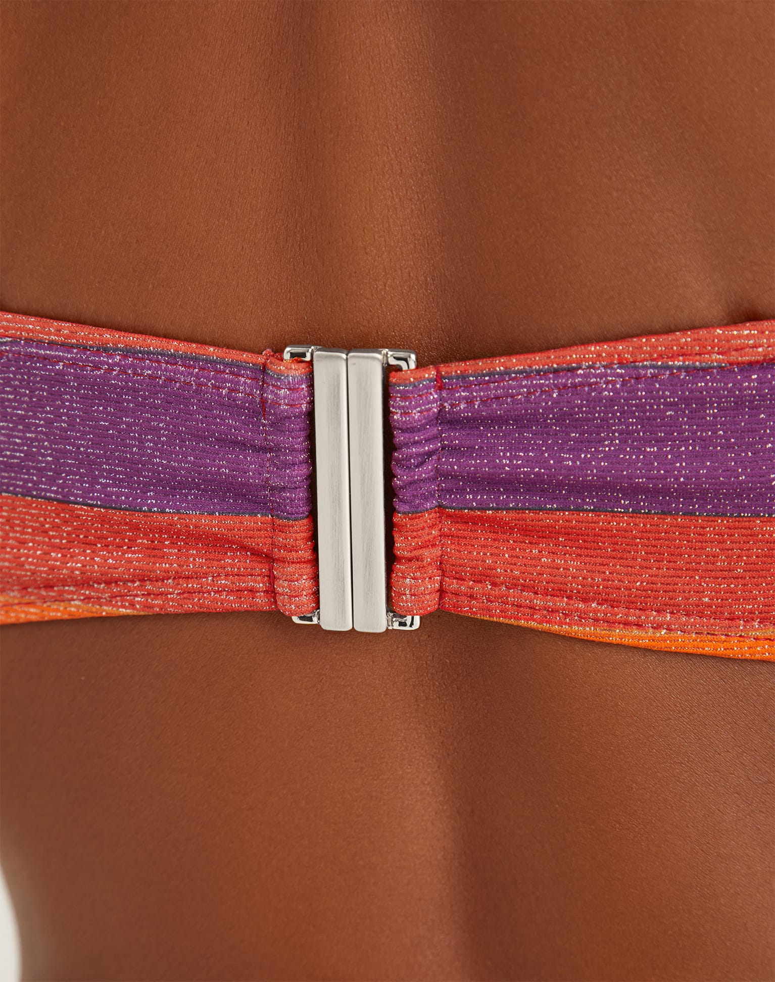 Lurex Jessie Bandeau Top - Heatwave