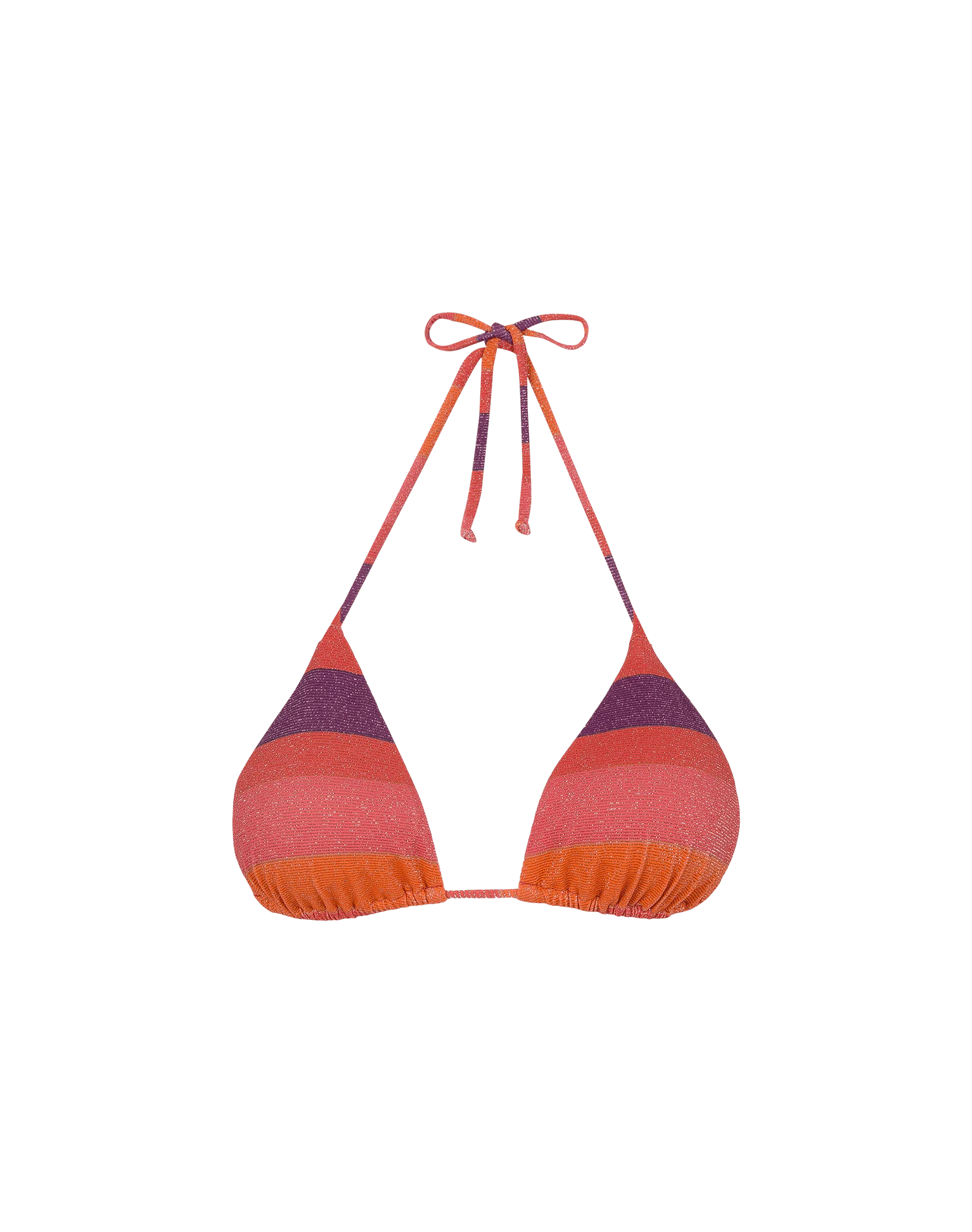 Lurex Tri Top - Heatwave