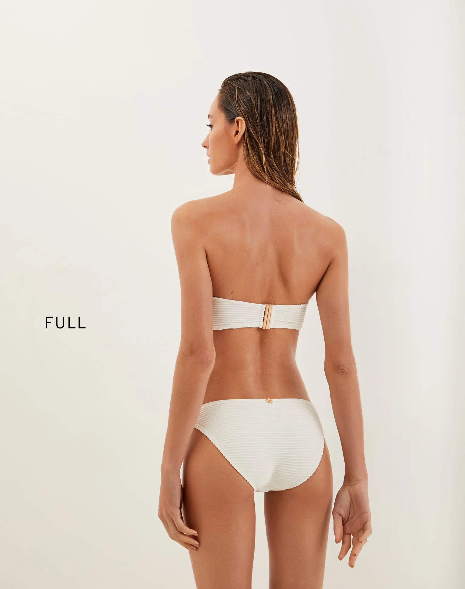 Dune Jill Square Bandeau Top - Off White