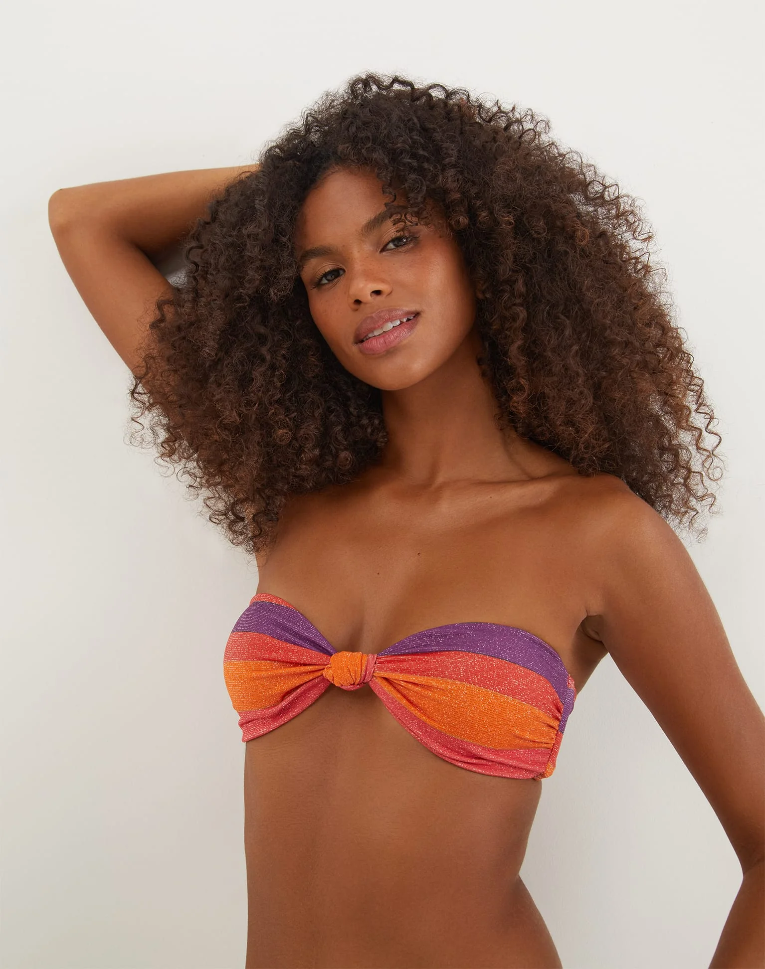 Lurex Jessie Bandeau Top - Heatwave