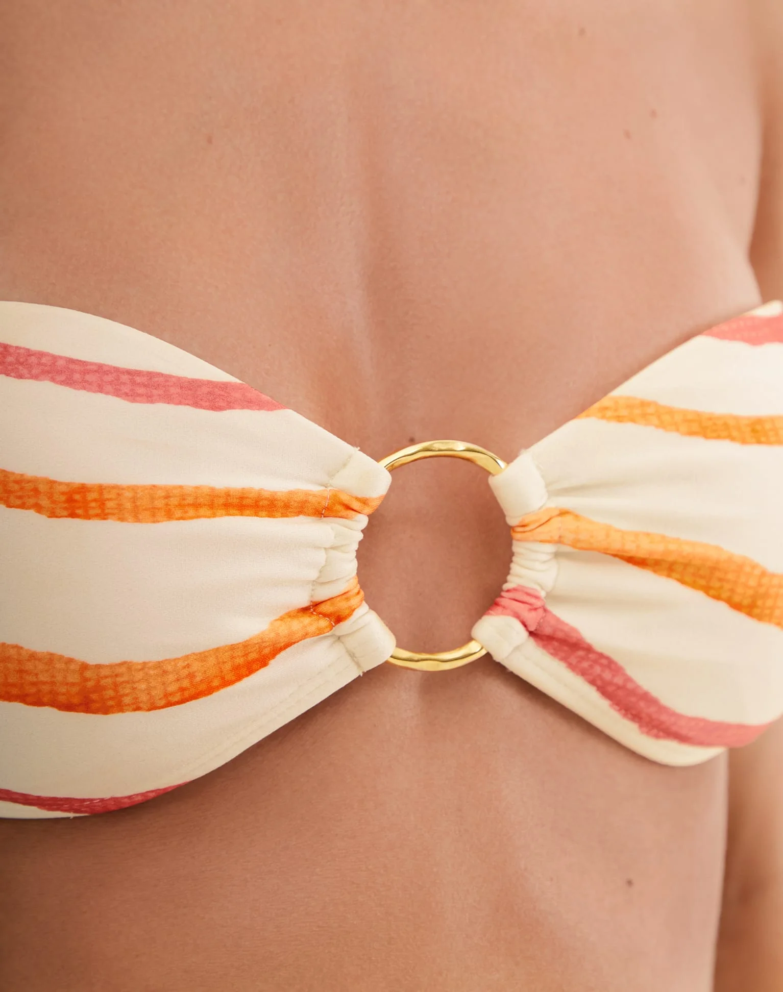 Joy Bandeau Top - Sandstone