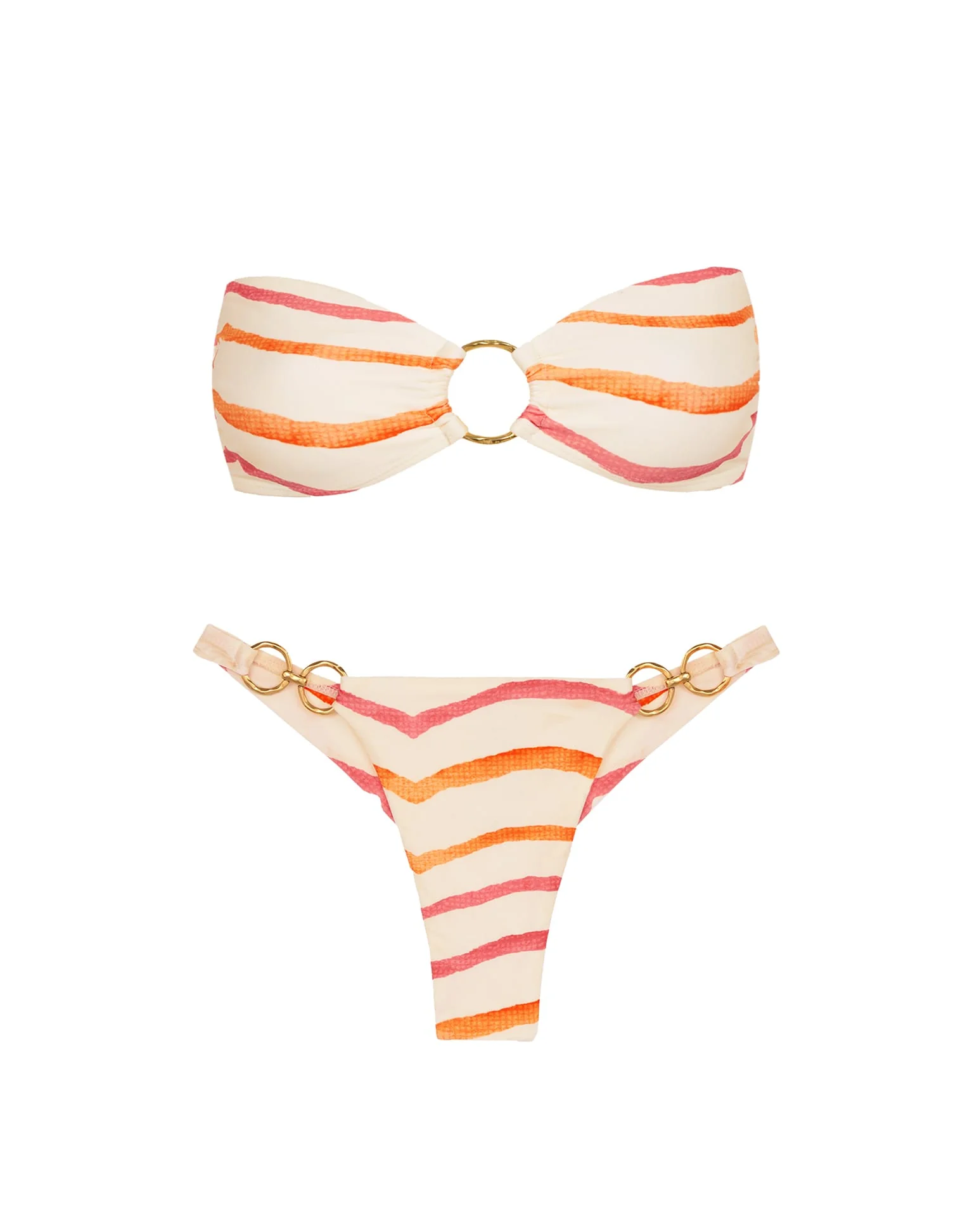 Joy Bandeau Top - Sandstone